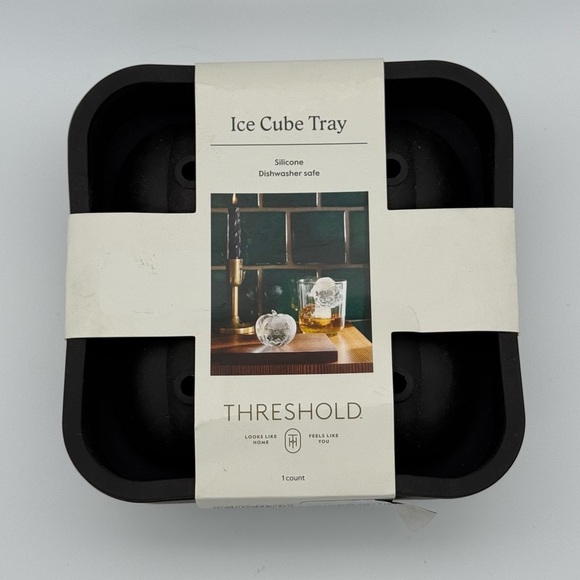 Threshold Pumpkin Silicone Ice Cube Mold 3D Halloween Shape - Picture 1 of 4